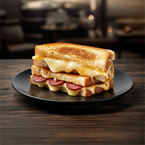 Gouda Käse & Sucuk Toast