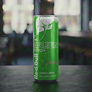 Redbull Grün